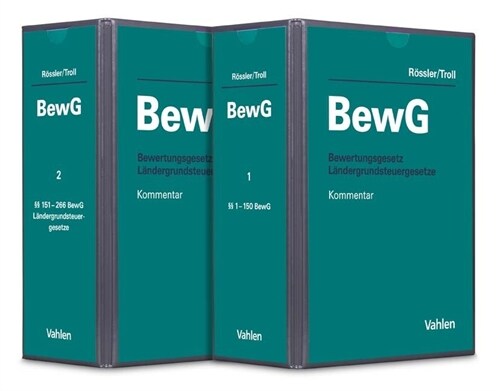 Bewertungsgesetz (BewG), Kommentar (Pflichtabnahme) (Loose-leaf)