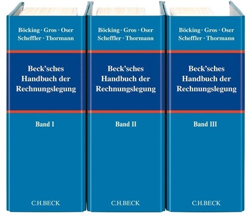 Becksches Handbuch der Rechnungslegung, 3 Ordner m. CD-ROM (Pflichtabnahme) (Loose-leaf)