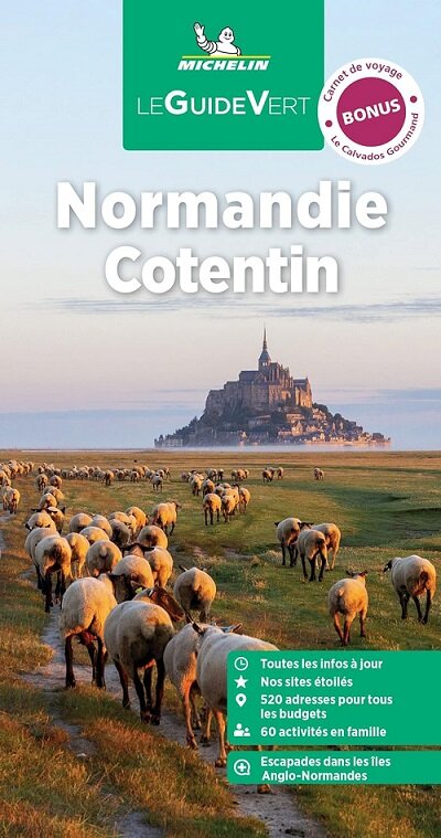 Michelin Le Guide Vert Normandie Cotentin (Paperback)