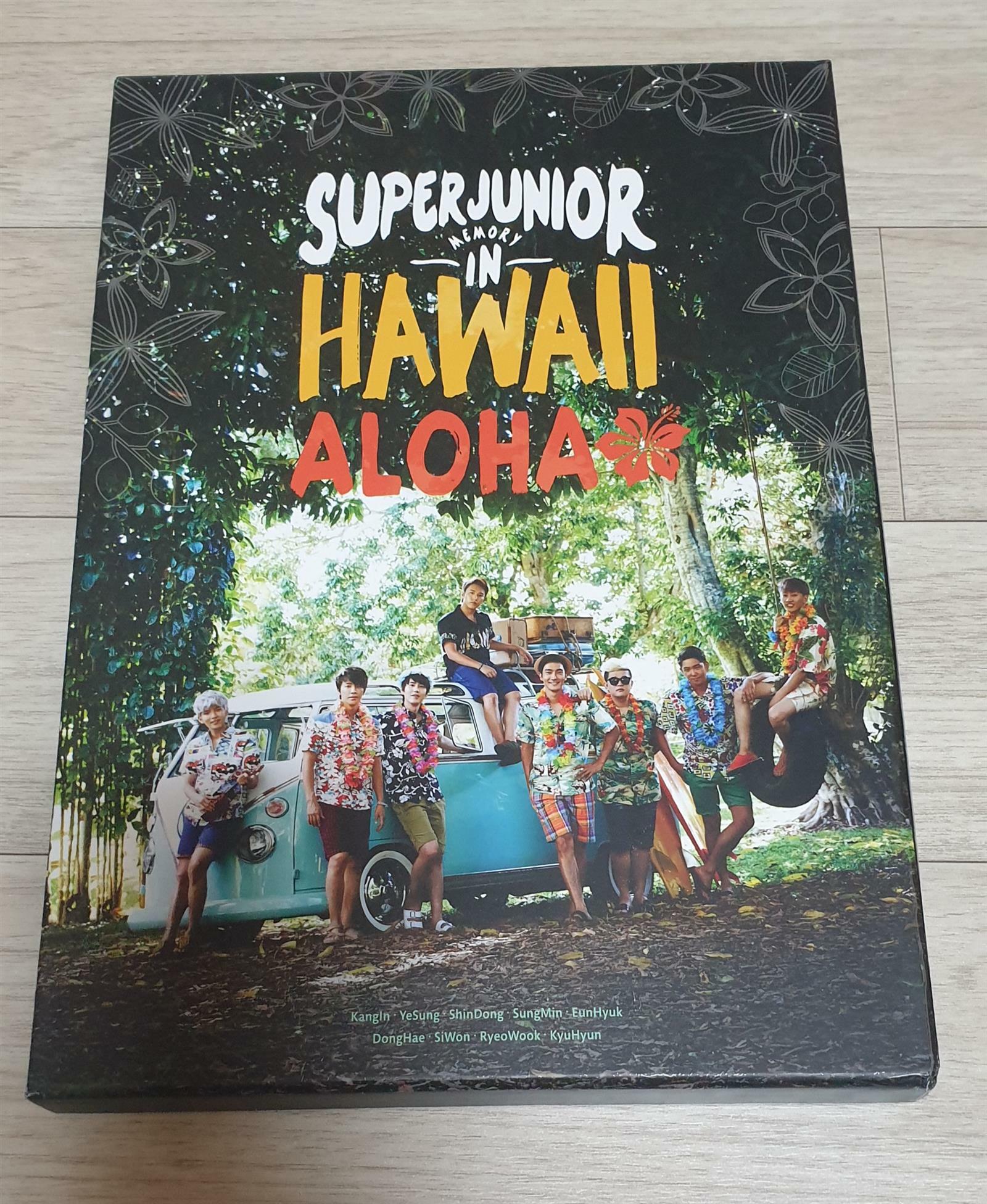 [중고] [화보집] 슈퍼주니어 - 데뷔 8주년 기념 포토북 Super Junior Memory In Hawaii [Aloha]