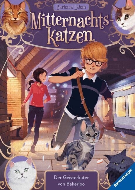 Mitternachtskatzen, Band 4: Der Geisterkater von Bakerloo (Hardcover)