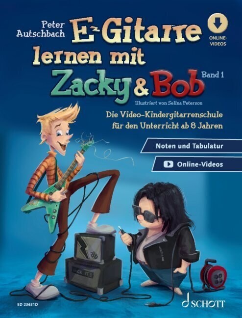 E-Gitarre lernen mit Zacky & Bob - Band 1 (Sheet Music)