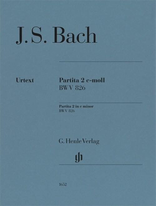 Bach, Johann Sebastian - Partita Nr. 2 c-moll BWV 826 (Sheet Music)