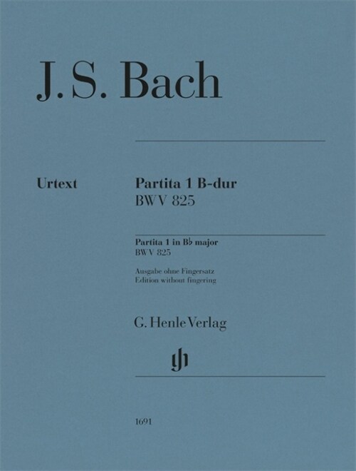 Bach, Johann Sebastian - Partita Nr. 1 B-dur BWV 825 (Sheet Music)