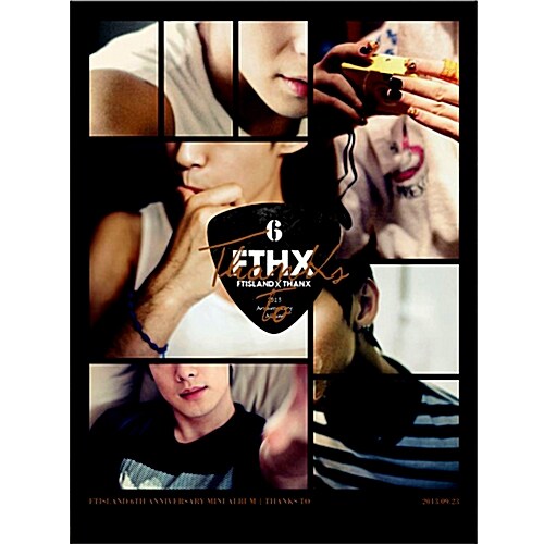 [중고] 에프티아일랜드(FTISLAND) - 6th Anniversary 미니앨범 Thanks To [CD+DVD]
