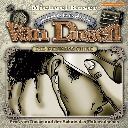 Professor Van Dusen - Professor van Dusen und der Schatz des Maharadscha, 1 Audio-CD (CD-Audio)