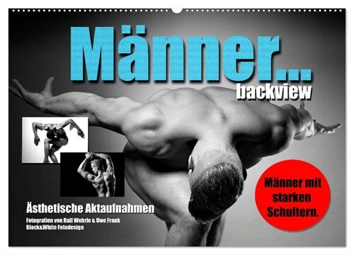 Manner... backview (Wandkalender 2024 DIN A2 quer) (Calendar)