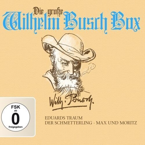 Die große Wilhelm Busch Box, 5 Audio-CD (CD-Audio)