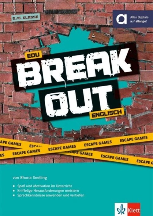 EduBreakout Englisch - Escape Games fur die 5./6. Klasse (Paperback)