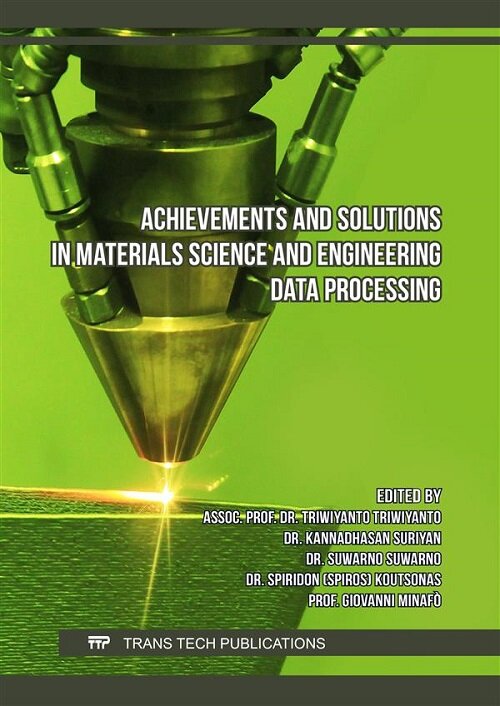 Achievements and Solutions in Materials Science and Engineering Data Processing (Paperback)