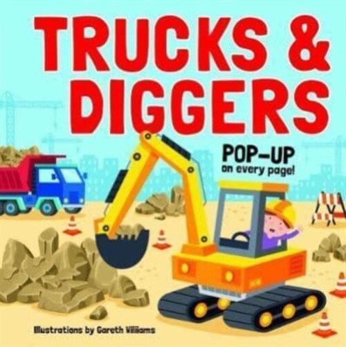 Trucks & Diggers: Pop-Up Book: Pop-Up Book (Hardcover)