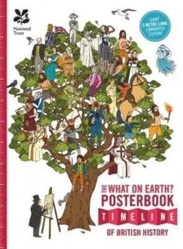 The What on Earth Posterbook Timeline of British History (Paperback)