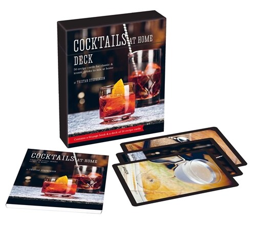 Cocktails at Home Deck : 50 Recipe Cards for Classic & Iconic Drinks to Mix at Home (Package)