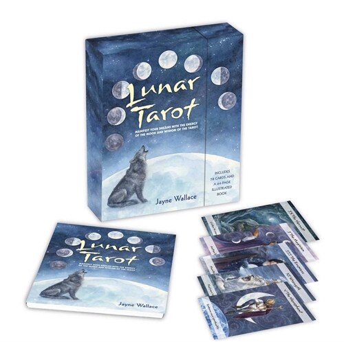 Lunar Tarot : Manifest Your Dreams with the Energy of the Moon and Wisdom of the Tarot (Multiple-component retail product, part(s) enclose)