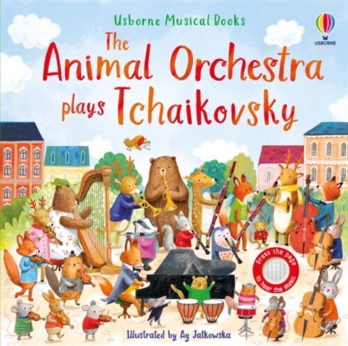 The Animal Orchestra Plays Tchaikovsky (Board Book)