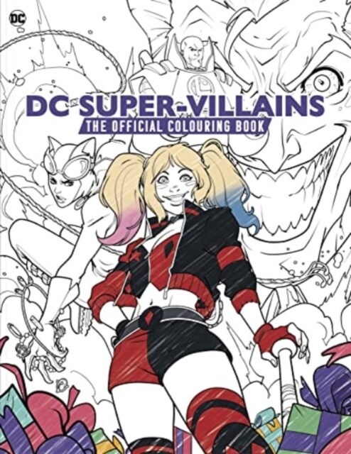 DC: Super-Villains: The Official Colouring Book (Paperback)
