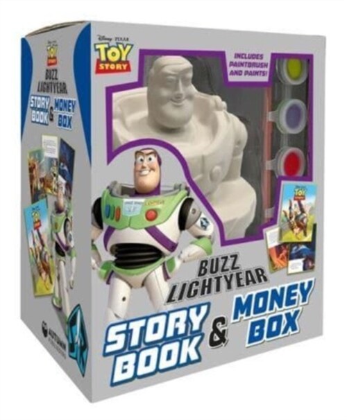 Disney Pixar Toy Story Buzz Lightyear: Story Book & Money Box (Paperback)