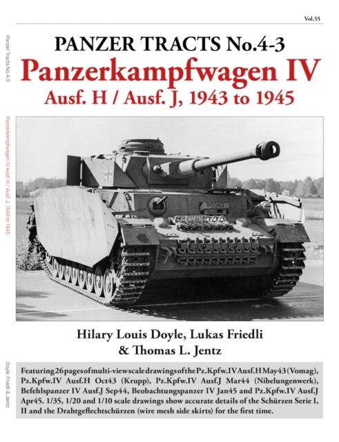 Panzer Tracts No.4-3: Panzerkampfwagen IV Ausf.H and J (Paperback)
