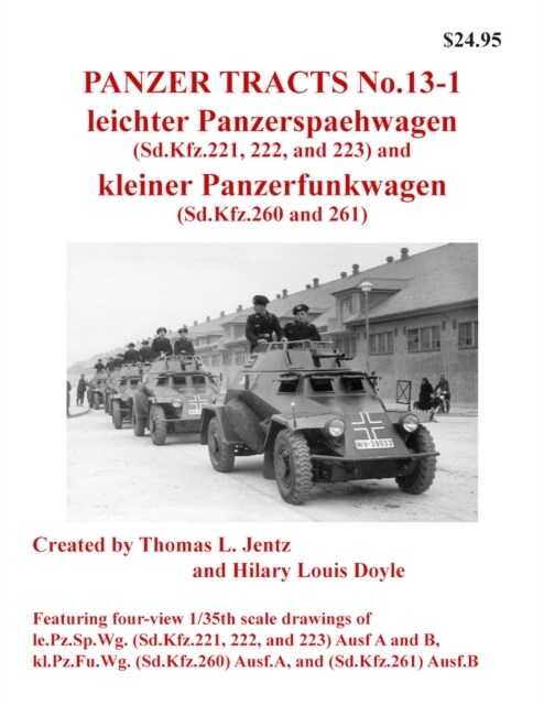 Panzer Tracts No.13-1: leichter Panzerspahwagen (Paperback)