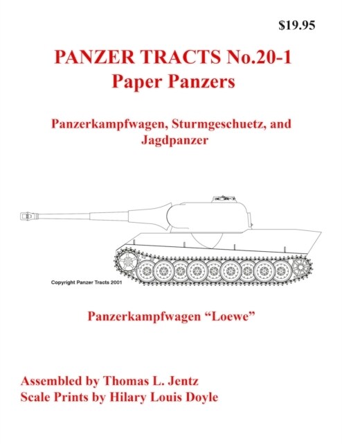 Panzer Tracts No.20-1: Paper Panzers (Paperback)