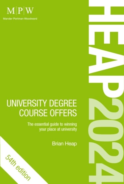 HEAP 2024: University Degree Course Offers (Paperback, 54 ed)