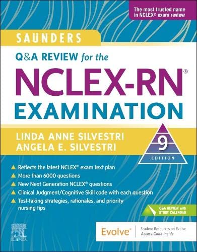 Saunders Q & A Review for the Nclex-Rn(r) Examination (Paperback, 9)