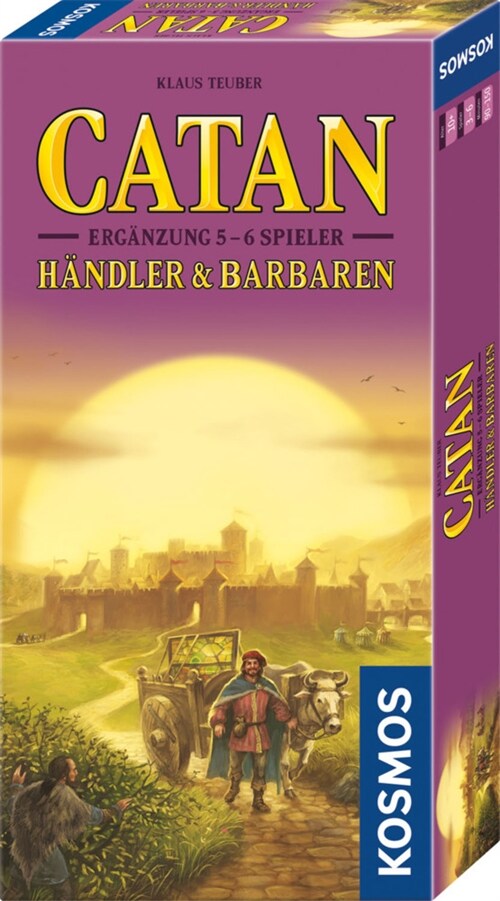 CATAN - Erganzung 5-6 Spieler - Handler & Barbaren (Game)