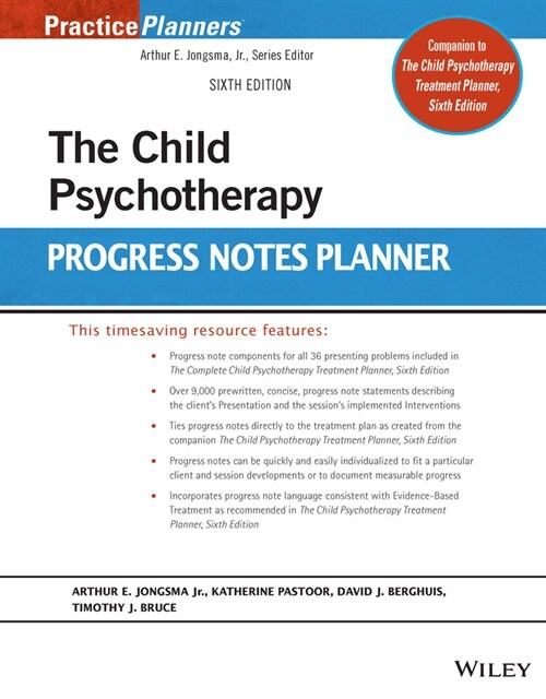 [eBook Code] The Child Psychotherapy Progress Notes Planner (eBook Code, 6th)