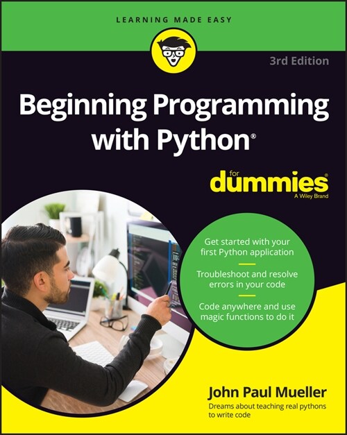 [eBook Code] Beginning Programming with Python For Dummies (eBook Code, 3rd)