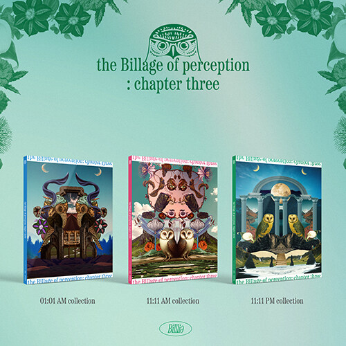 [중고] [세트] 빌리 - 미니 4집 the Billage of perception: chapter three [커버 3종 세트]