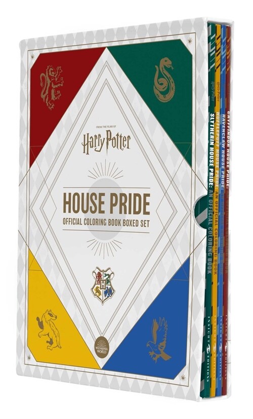 Harry Potter House Pride: Official Coloring Book Boxed Set (Boxed Set)