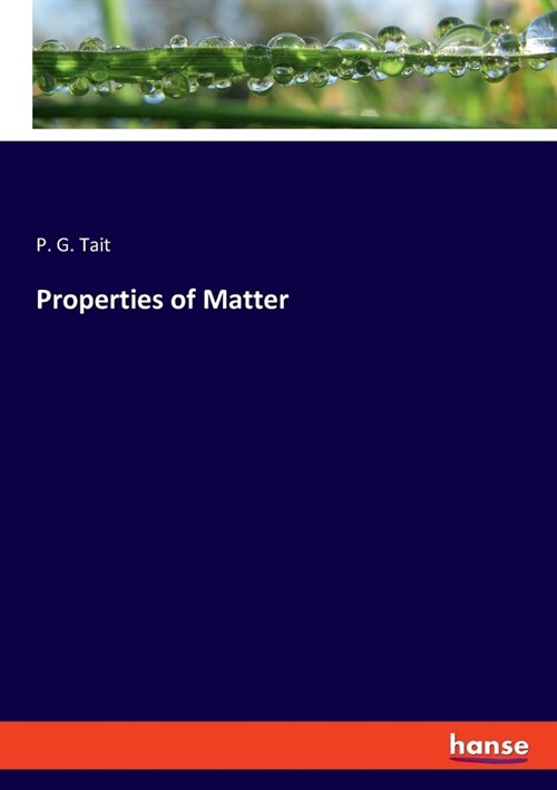 Properties of Matter (Paperback)