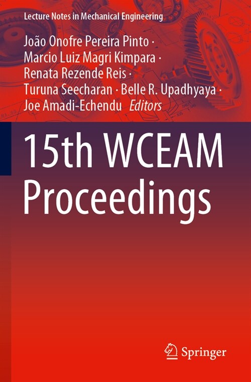 15th Wceam Proceedings (Paperback, 2022)