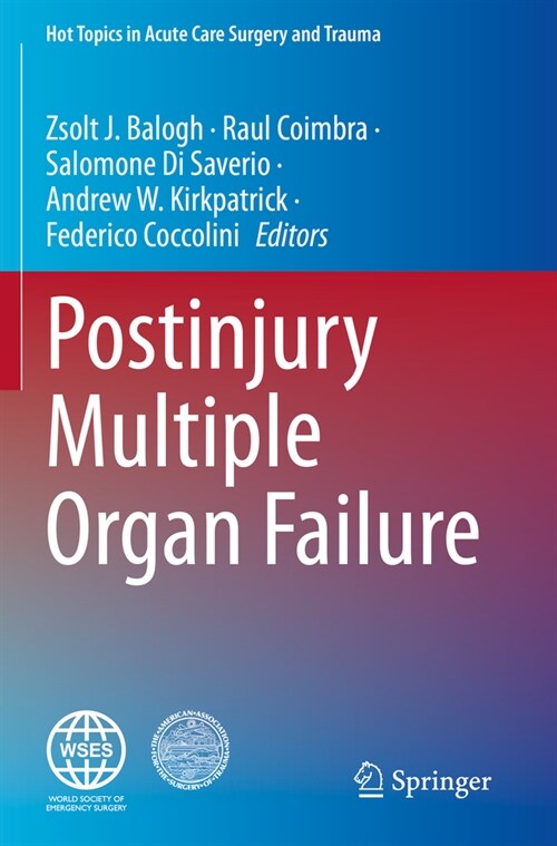 Postinjury Multiple Organ Failure (Paperback, 2022)