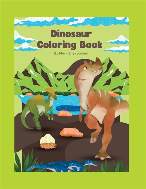 Dinosaur coloring book (Paperback)