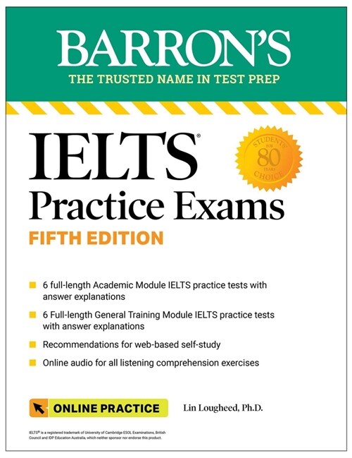 Ielts Practice Exams: 6 Practice Tests + Online Audio (Paperback, 5)