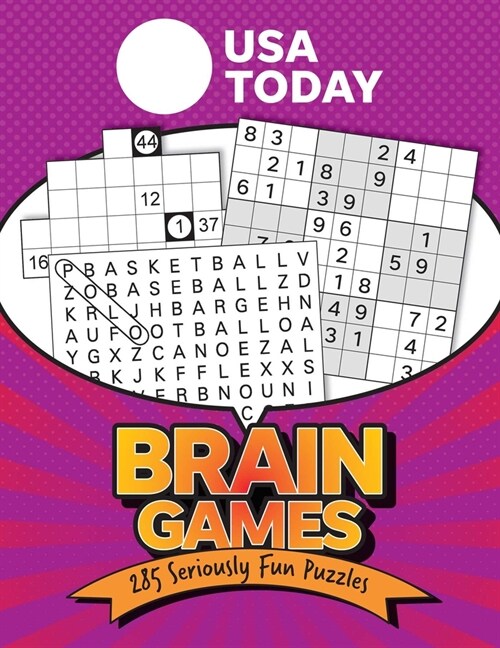 USA Today Brain Games: 280 Seriously Fun Puzzles (Paperback)