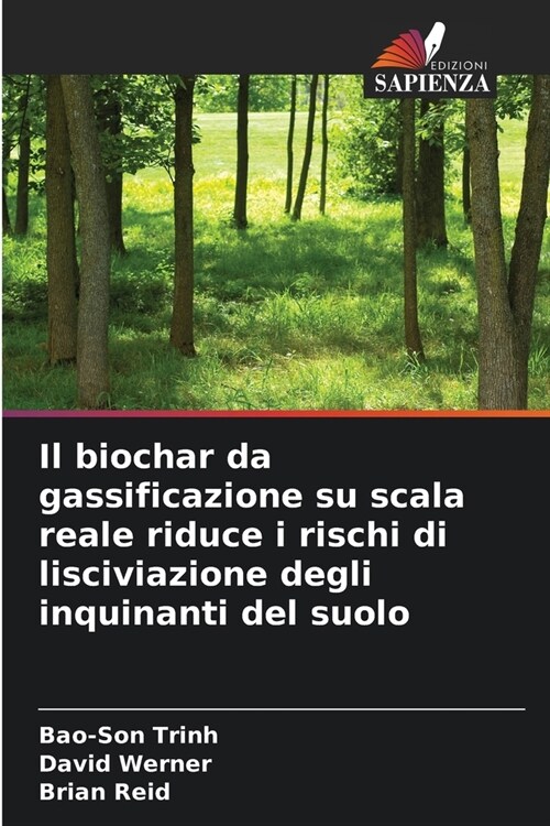 Il biochar da gassificazione su scala reale riduce i rischi di lisciviazione degli inquinanti del suolo (Paperback)