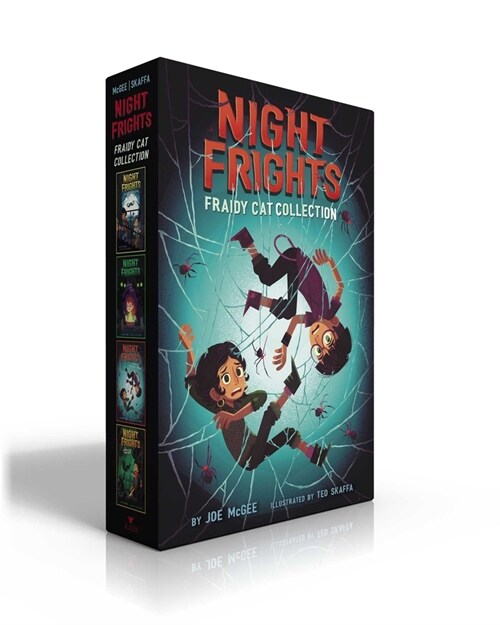 Night Frights Fraidy-Cat Collection (Boxed Set): The Haunted Mustache; The Lurking Lima Bean; The Not-So-Itsy-Bitsy Spider; The Squirrels Have Gone Nu (Paperback, Boxed Set)