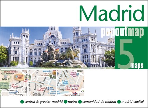 Madrid PopOut Map (Sheet Map, folded)