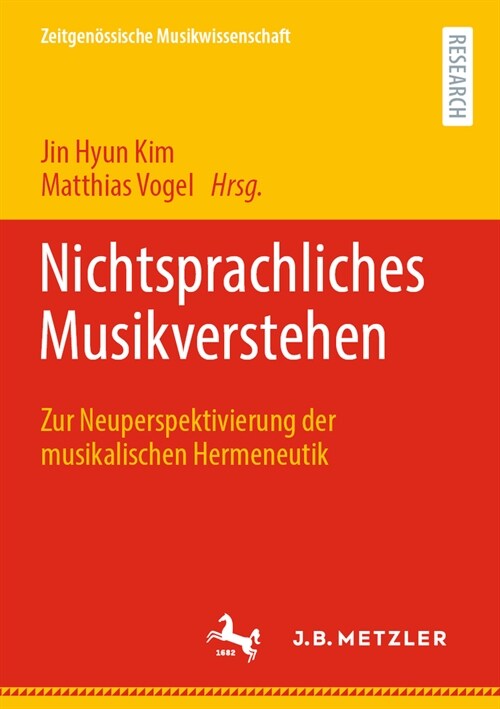 Nichtsprachliches Musikverstehen: Zur Neuperspektivierung Der Musikalischen Hermeneutik (Paperback, 1. Aufl. 2024)