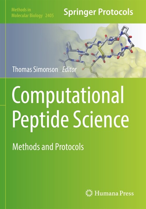 Computational Peptide Science: Methods and Protocols (Paperback, 2022)