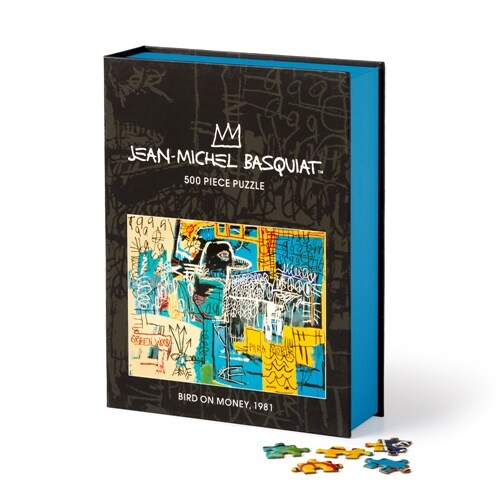 Basquiat Bird on Money 500 Piece Book Puzzle (Jigsaw)