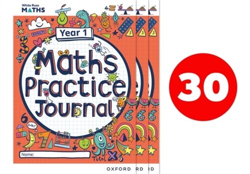 White Rose Maths Practice Journals Year 1 Workbooks: Pack of 30 (Paperback)