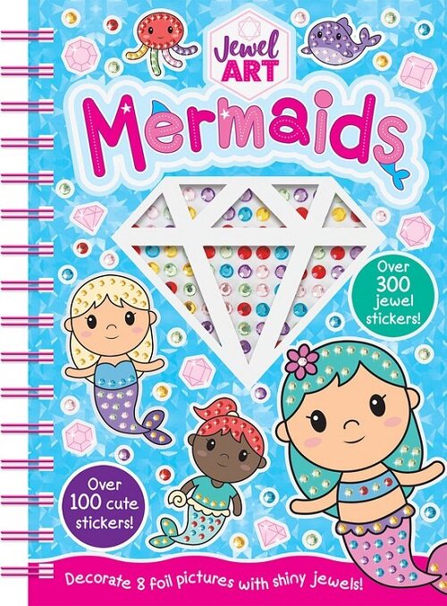 Jewel Art Mermaids (Hardcover)