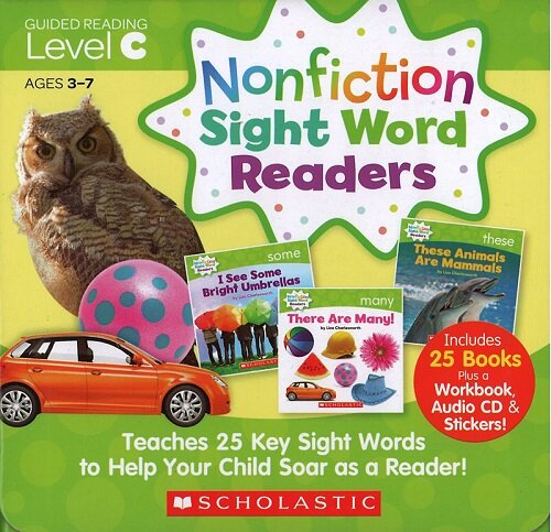 Nonfiction Sight Word Readers Set C (Paperback 25권 + CD)