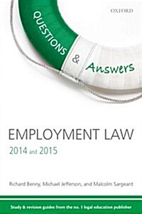 Questions & Answers Employment Law 2014-2015 : Law Revision and Study Guide (Paperback, 6 Revised edition)