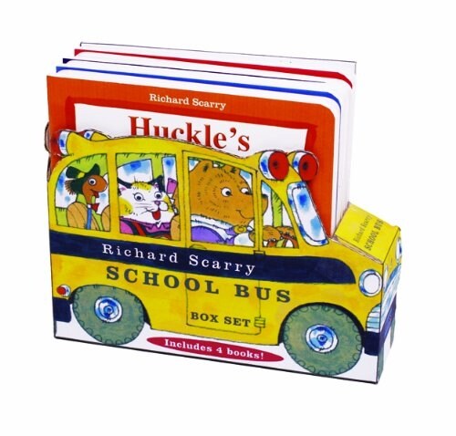 Richard Scarry School Bus Box Set (Boxed Set)