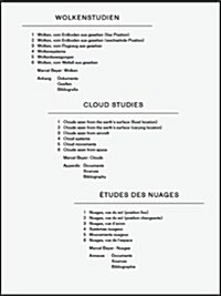 Helmut Volter: Cloud Studies (Hardcover)