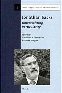 Jonathan Sacks: Universalizing Particularity (Paperback)